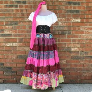 New Medieval Costume, Renaissance Faire, Gypsy or Pirate